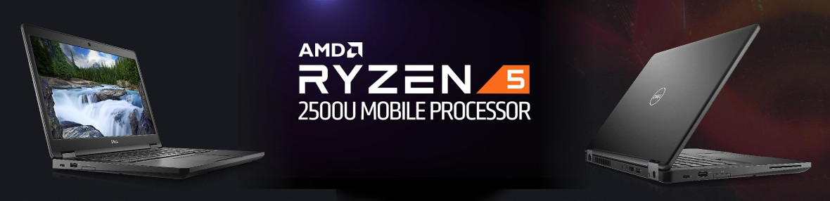 Dell Latitude 5495 笔记本电脑中的 AMD Ryzen 5 PRO Mobile 2500U 处理器
